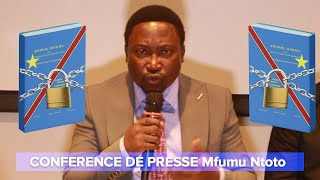 DISCOURS CHOC DE MFUMU NTOTO SENSIBILISE L’OPINION POUR UNE NOUVELLE CONSTITUTION [upl. by Aliahkim]