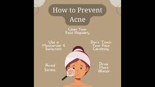 How to Prevent Acne [upl. by Nayllij789]