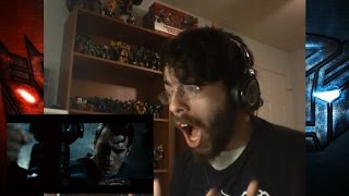 Batman v Superman Dawn of Justice Final Trailer Reaction [upl. by Grishilda]