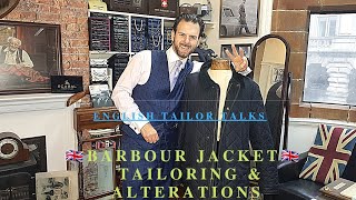 Tailoring amp Altering Barbour Quilted Jackets amp Coats  Popular 3 Areas For Alteration Work Barbour [upl. by Olyhs]