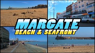 MARGATE Beach and Seafront  Kent  England 4k [upl. by Sices]