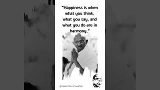 Mohandas Karamchand Gandhi Quote No 9 gandhiji [upl. by Nedi]