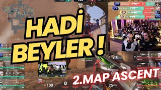 FERİT GÖZÜNDEN BBL VS NAVI 2MAP ASCENT  BBL YENERSE BİTER  VALORANT [upl. by Otrebmal995]