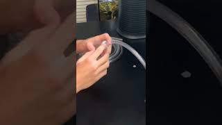 😍How to make aquarium siphon pipe at home🐟🐬 easy and simple siphonpipeaquariumtanktoolsviral [upl. by Nylyrehc]