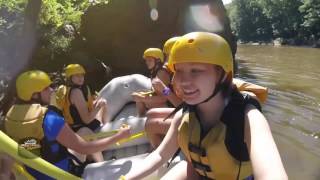 Rafting in Ohiopyle on the Lower Yough with Laurel Highlands Outdoor Center and River Tours [upl. by Asila]