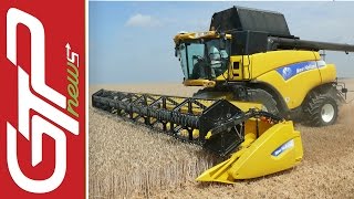 NEW HOLLAND CR 9090 Elevation European Launch [upl. by Garv]