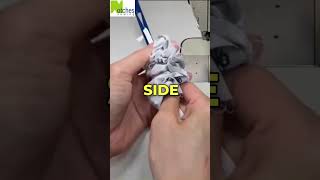 Easiest Way to make a Hair Scrunchie diyscrunchie [upl. by Alimat248]