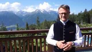 Karl Brüggemann General Manager at InteralpenHotel Tyrol about loop Tirol 2018 [upl. by Mccandless]