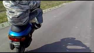 Piaggio Zip 50 wheelie [upl. by Gaiser]