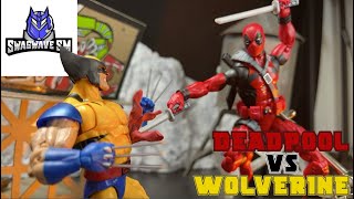 Deadpool amp Wolverine Stop Motion  Wolverine vs Deadpool Epic Fight Animation [upl. by Marylou]