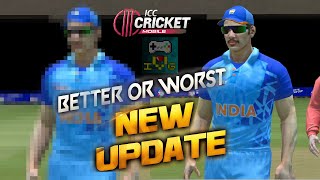 Better or Worst  New Update  ICC Cricket Mobile 2023  aNdroid iOS New Mobile Cricket Game [upl. by Tracay327]