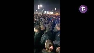 NAROD U OGROMNOM BROJU NA PROTESTU U NOVOM SADU [upl. by Eceela]