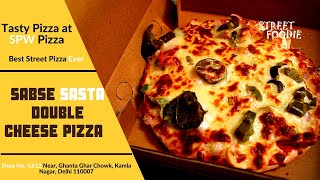 Pizza Lover  Cheesy Pizza Ever  Kamla Naggar  Delhi Street Food [upl. by Ahseken]