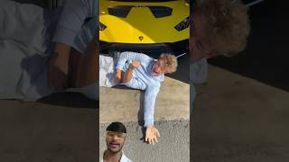 Lamborghini prank reaction viral shorts ytshorts youtube youtubeshorts ​⁠ [upl. by Berkow]