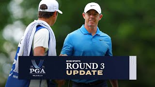 2024 PGA Championship ROUND 3 UPDATE Rory McIlroy SOARING UP Leaderboard I CBS Sports [upl. by Adnil250]