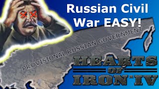 The EASIEST Way to Bring Back the Tsar  Hearts of Iron IV [upl. by Rustice262]