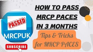 How to pass MRCP PACES in 3 months  Tips amp Tricks to pass MRCP PACES in 1st attemptDrMubasshra [upl. by Beach]