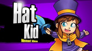 Hat Kid Super Smash Bros MOVESET IDEAS [upl. by Bee]