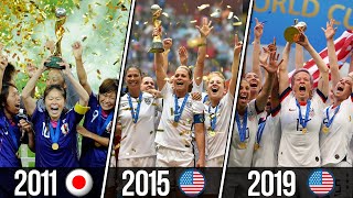 ⚽ All FIFA Womens World Cup Winners 19912023  Every FIFA Womens World Cup Champions ⚽ [upl. by Witty]