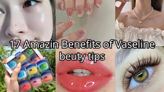 Beauty Tips with Vaseline  THIS IS SURREAL [upl. by Darnall]