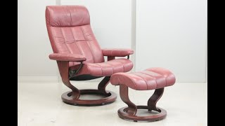 F0002 F0003ストレスレチェア オットマン セット EKORNES [upl. by Eelahc]