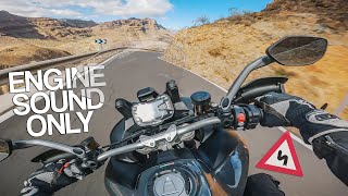 Ducati Multistrada V2 S sound on stunning mountain road RAW Onboard [upl. by Sig]