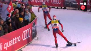 Tour De Ski 2016 Sprint Lenzerheide  Mens Semi Final  Petter Northug Jr [upl. by Towrey]