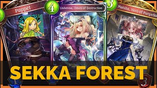 Shadowverse  JCG Winning Sekka Forestcraft  DOV Gameplay [upl. by Jorgan]