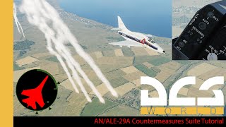 A4E V20 ANALE 29A Countermeasures Suite Tutorial  DCS World  Digital Combat Simulator [upl. by Nagoh]