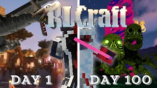 Surviving 100 Days in RLCraft [upl. by Sancha412]