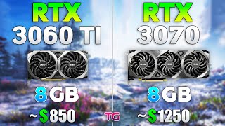 RTX 3060 Ti vs RTX 3070  Test in 1440p [upl. by Michel]