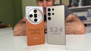 Oppo Find X7 Ultra vs Samsung Galaxy S24 Ultra  ¿CUAL ES MEJOR [upl. by Shabbir]