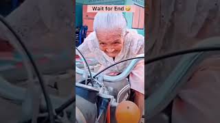 80 Years Old Dadi Rider 😰😰 Funny 🤣 shortsfeed shorts funny [upl. by Senhauser]