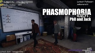 Ranboo plays Phasmophobia wPhilza and Jack Manifold  4 may 2021 VOD [upl. by Nnylatsyrk]