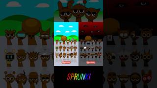 NormalampHorror Sprunki DuDiDam But They‘re All Brownsprunki incrediboxsprunki viralvideo dudidam [upl. by Nidraj]