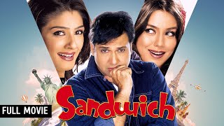 गोविंदा की डबल रोल Comedy  Sandwich Full Movie  Govinda  Raveena Tandon  Mahima Chaudhary [upl. by Ayerim]