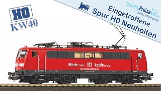 Eingetroffene Spur H0 Modellbahn Neuheiten  KW 40 2024 [upl. by Ahsinna655]