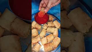 snacks springrollsrecipe craving foodminivlog shortvideo [upl. by Assile]