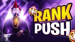 Road To Grandmaster LIVE Rank Push Free Fire [upl. by Sirovart]