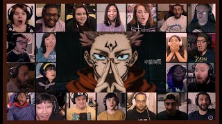 Sukuna Domain Expansion – Jujutsu Kaisen Episode 2 Scene Reaction Mashup   呪術廻戦  Sorcery Fight [upl. by Heimer770]