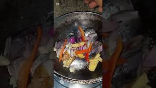 Cooking fish with vegetables yummy Filipino recipe 💚 [upl. by Ewold838]