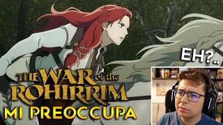 LANIME del Signore degli Anelli mi preoccupa  War of the Rohirrim TRAILER REACTION [upl. by Nnyleahs]