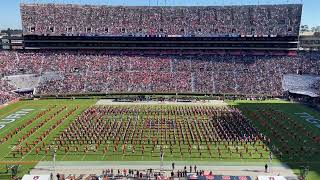 Military Appreciation amp High School Marching Honor Band Halftime  Auburn vs ULM 2024 [upl. by Burack]