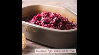 Blaukraut  ApfelRotkohl aus dem Ofen im Ofenmeister von Pampered Chef® [upl. by Agn157]