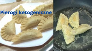 Pierogi KETO „I“z kapustą i grzybami Najlepsze ciasto na pierogi Jaka mąka migdałowa🤔🥟 [upl. by Haeckel]