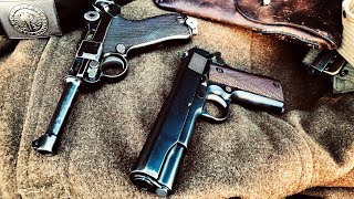 Colt 1911 VS Luger P08 [upl. by Dalpe888]