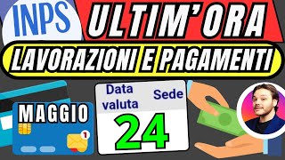 ULTIM’ORA INPS🔴LAVORAZIONI PAGAMENTI MAGGIO✅ADI AUU SFL❌NASPI [upl. by Nanis472]