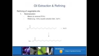 Refining FoodGrade Oil [upl. by Windsor]