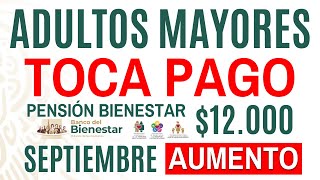 🔔 ¿ADULTOS MAYORES TOCA PAGO DE 12000 Y AUMENTO 🔔 [upl. by Bravar]