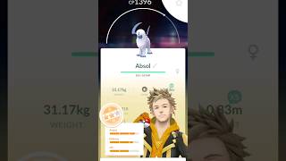 MEGA 🔥 ABSOL RAID BATTLE  CATCHING ABSOL  CP  1396   POKEMON GO GAMEPLAY 🎮  DARK VENOM 🇮🇳 [upl. by Ailisab]